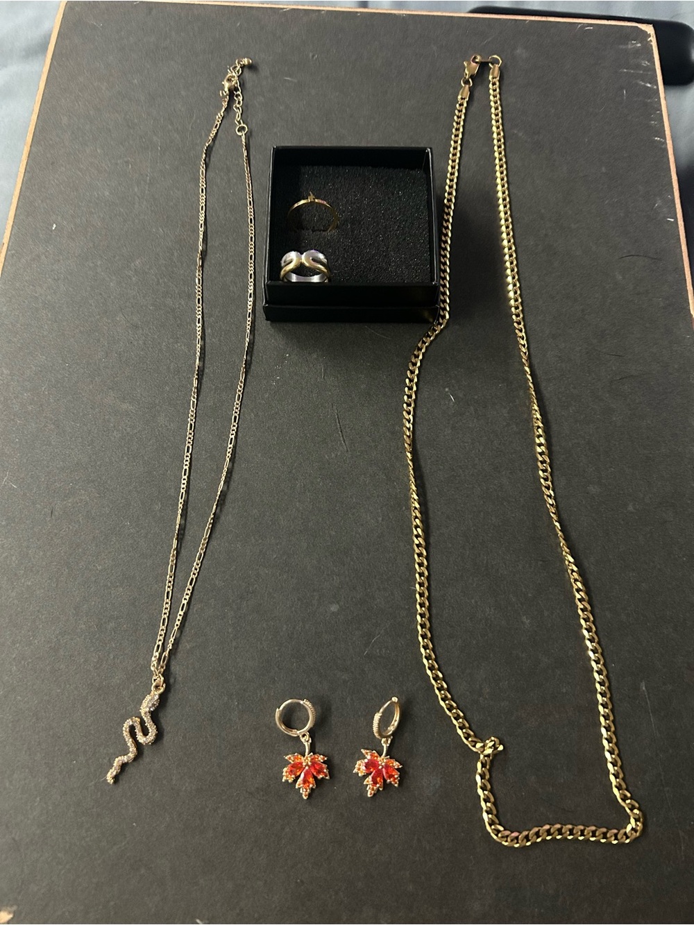 Gold Tone Jewelry Bundle